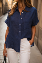 Camisa Oversize Lino