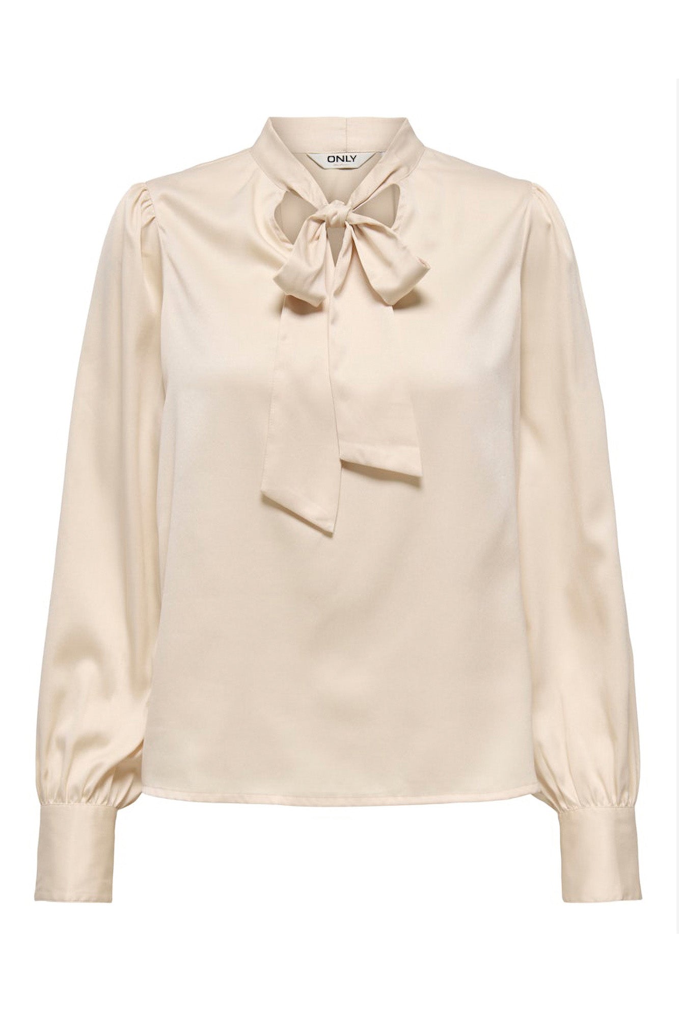 Celeste | Blusa Satinada Lazo