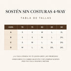 Sujetador Sin Costuras 4 en 1