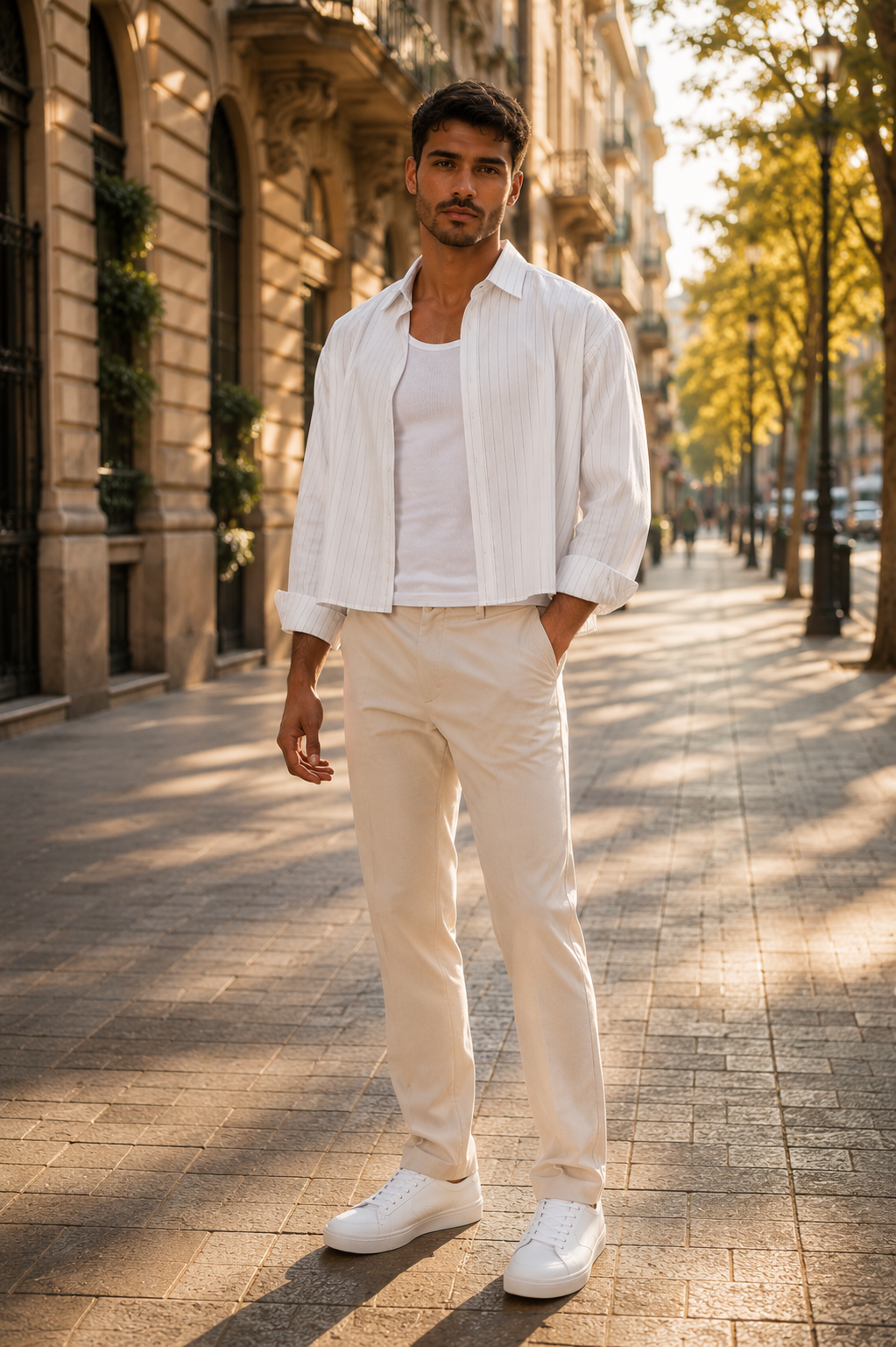 Luca | Camisa Oversize Cropped Premium