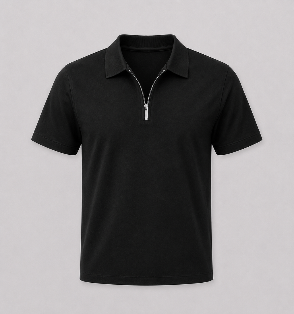 Polo Zip Elegante