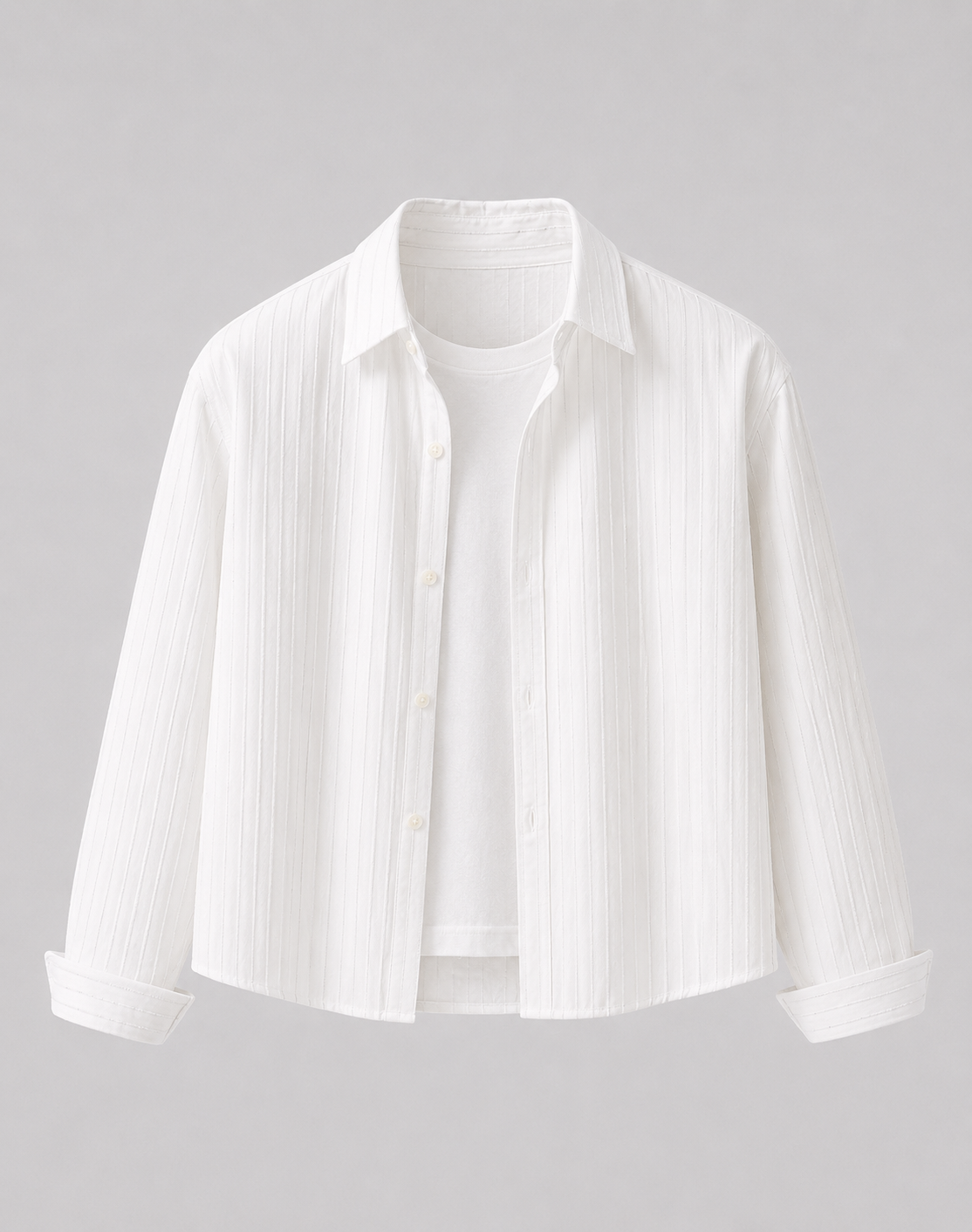 Camisa Oversize Cropped Premium
